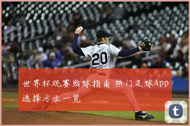 世界杯观赛购球指南 热门足球App选择方法一览
